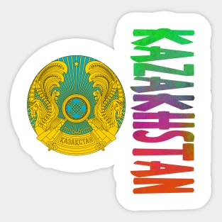 Kazakhstan Coat of Arms Design Sticker